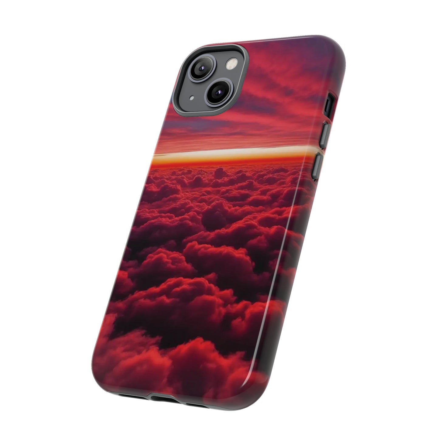 Red Clouds Tough Case