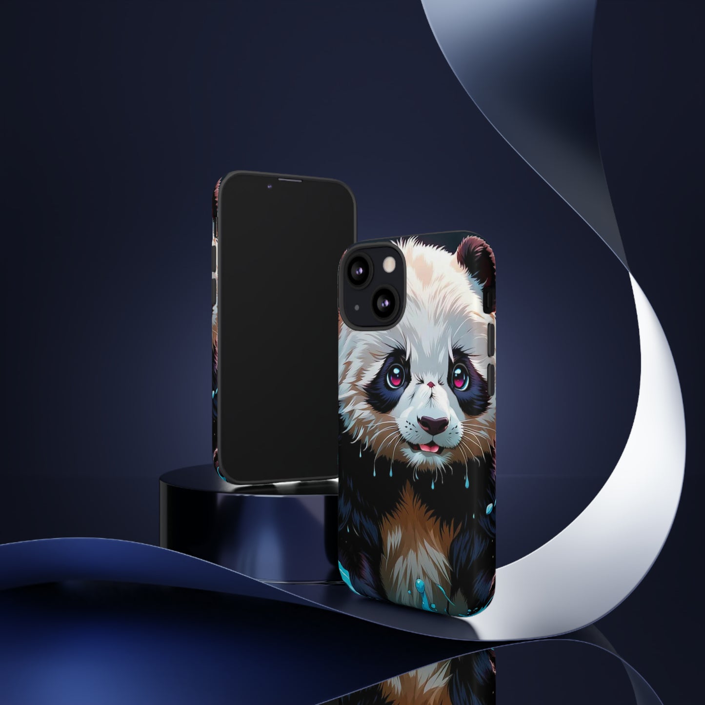 Cute Panda Tough Case