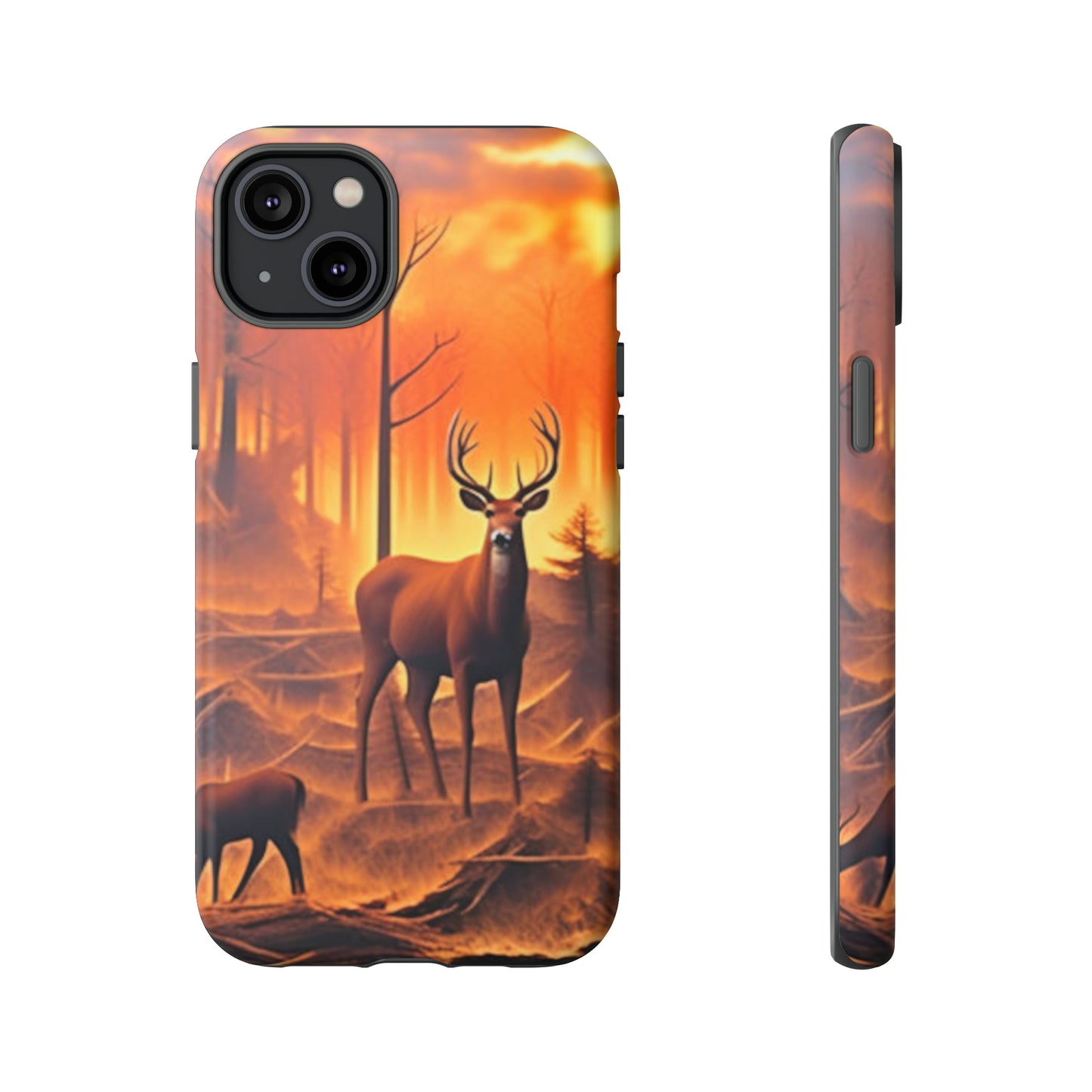 Deer Painting Tough Case