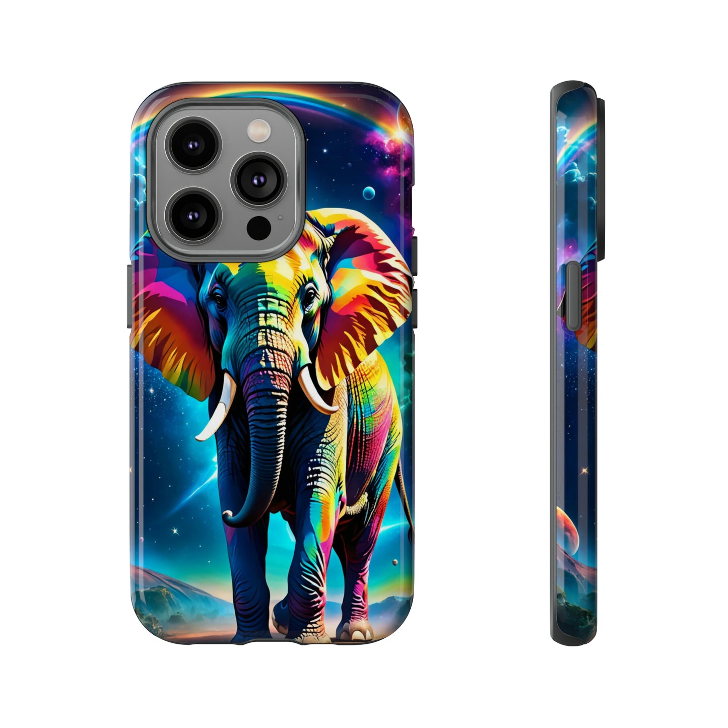 Psychedelic Elephant Tough Case