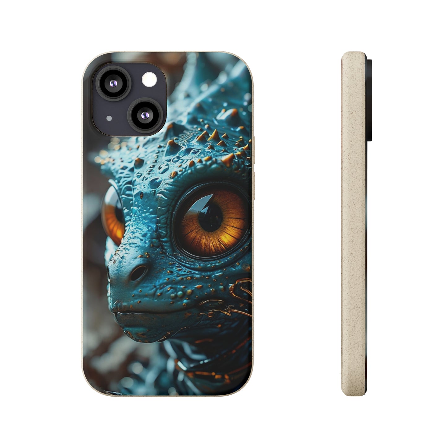 Curious Gecko Biodegradable Case