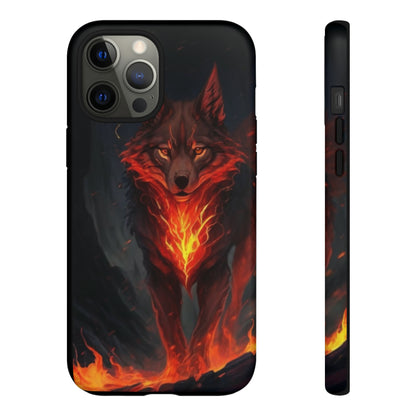 Red Glowing Fox  Tough Case