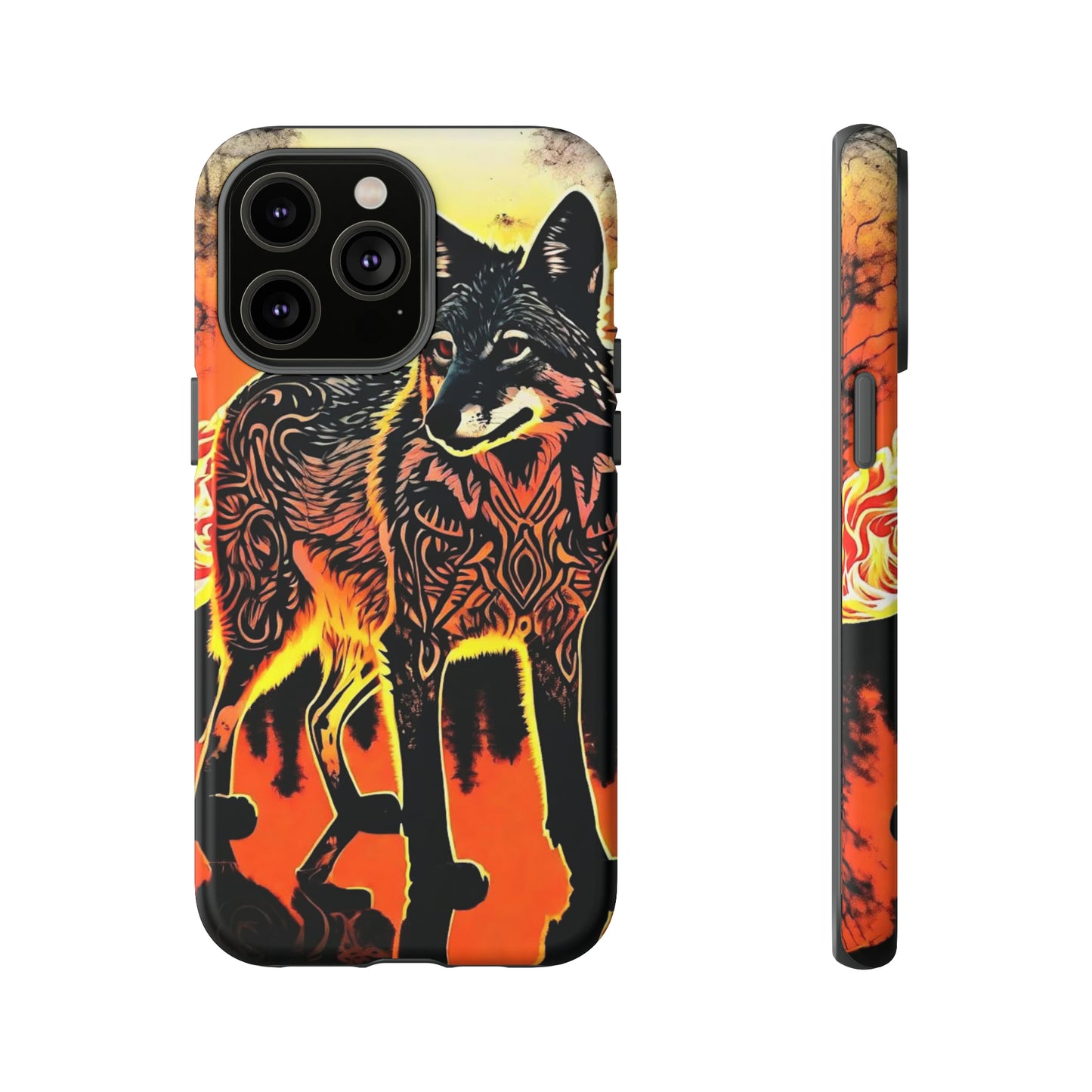 Fiery tail Tough Case