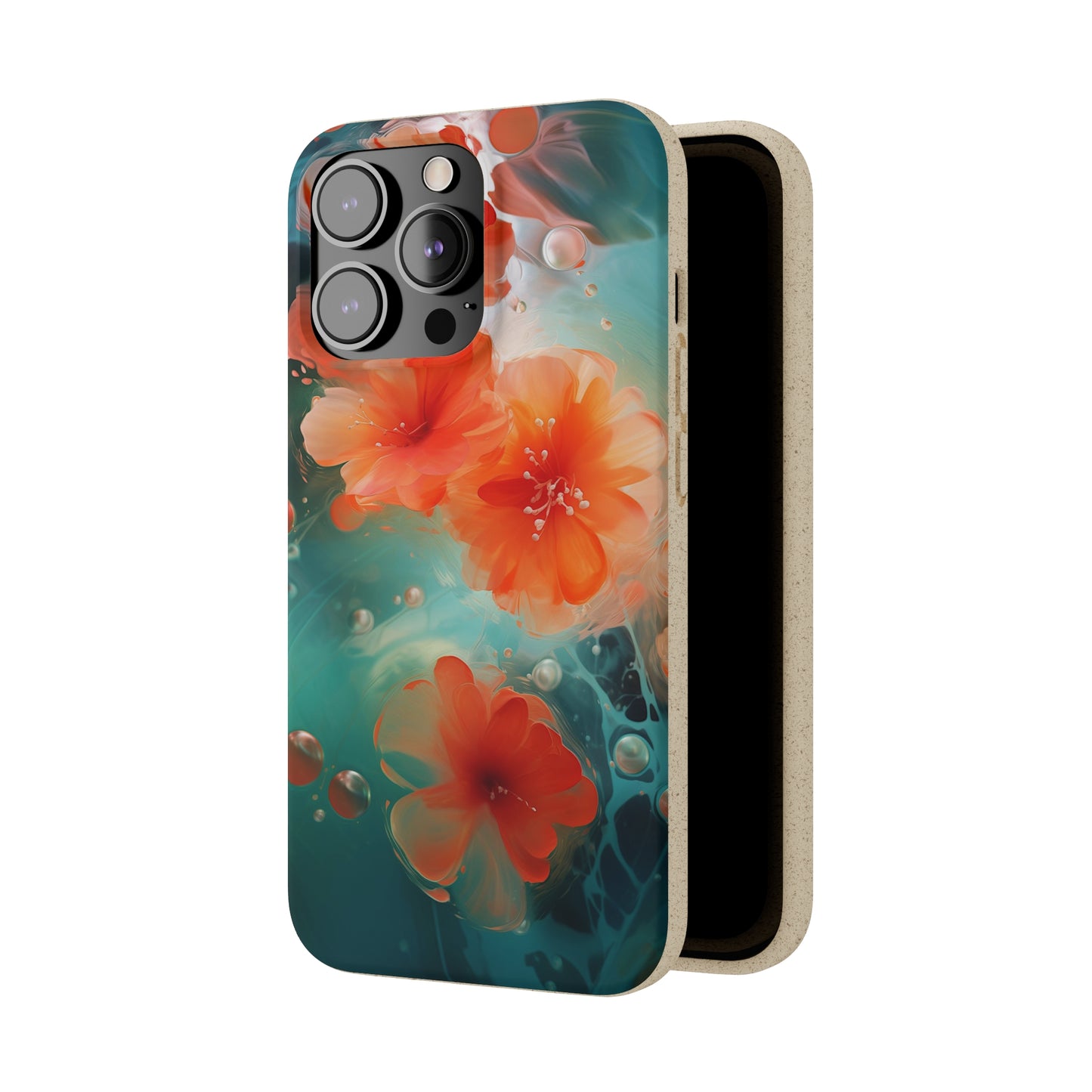 Flower painting Biodegradable Case