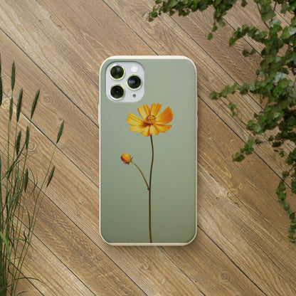 Lone Flower Biodegradable Case