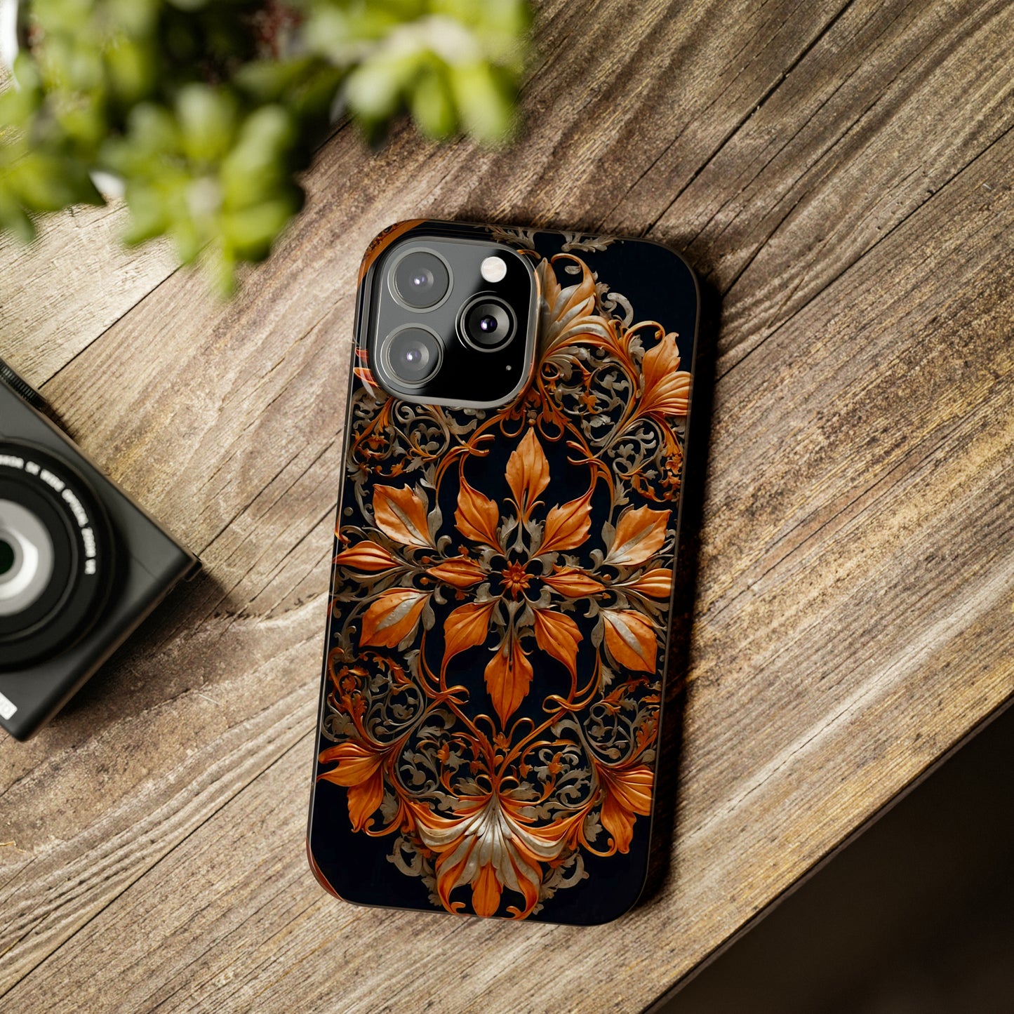 Floral Symphony Slim Phone Case - Colorwink