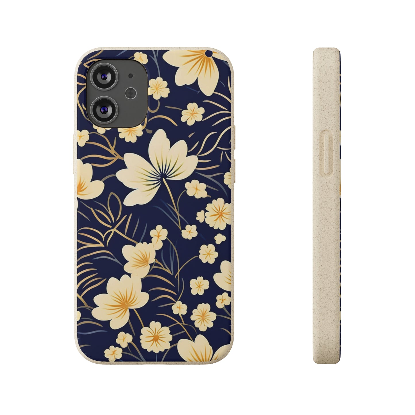 Flower Paint Biodegradable Case