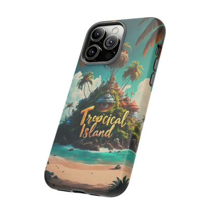 Tropical Island Tough Case