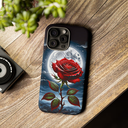 Moonlit Rose Tough Case