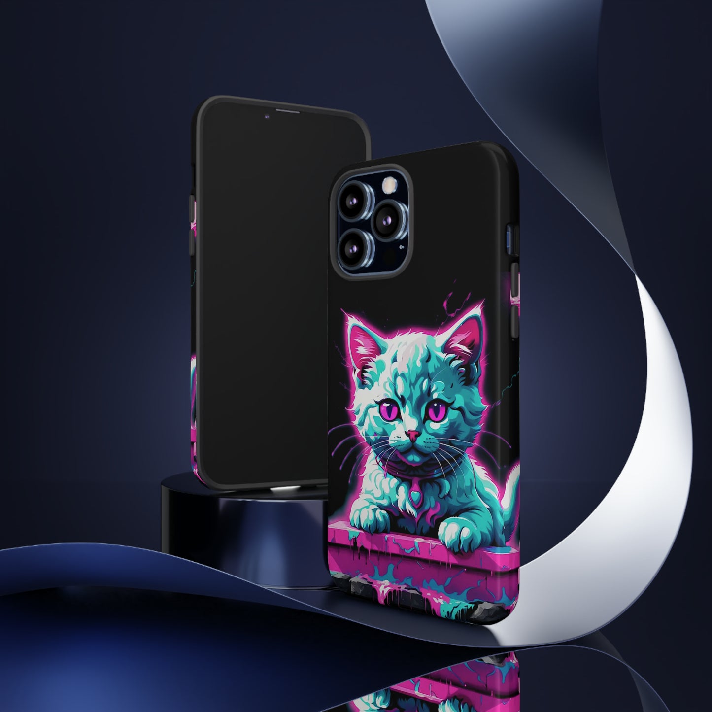 Neon Cat Tough Case