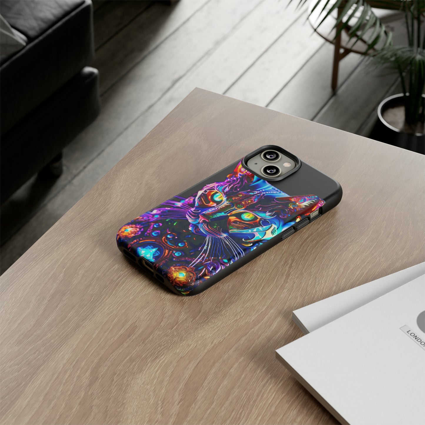 Psychedelic CAT Tough Case