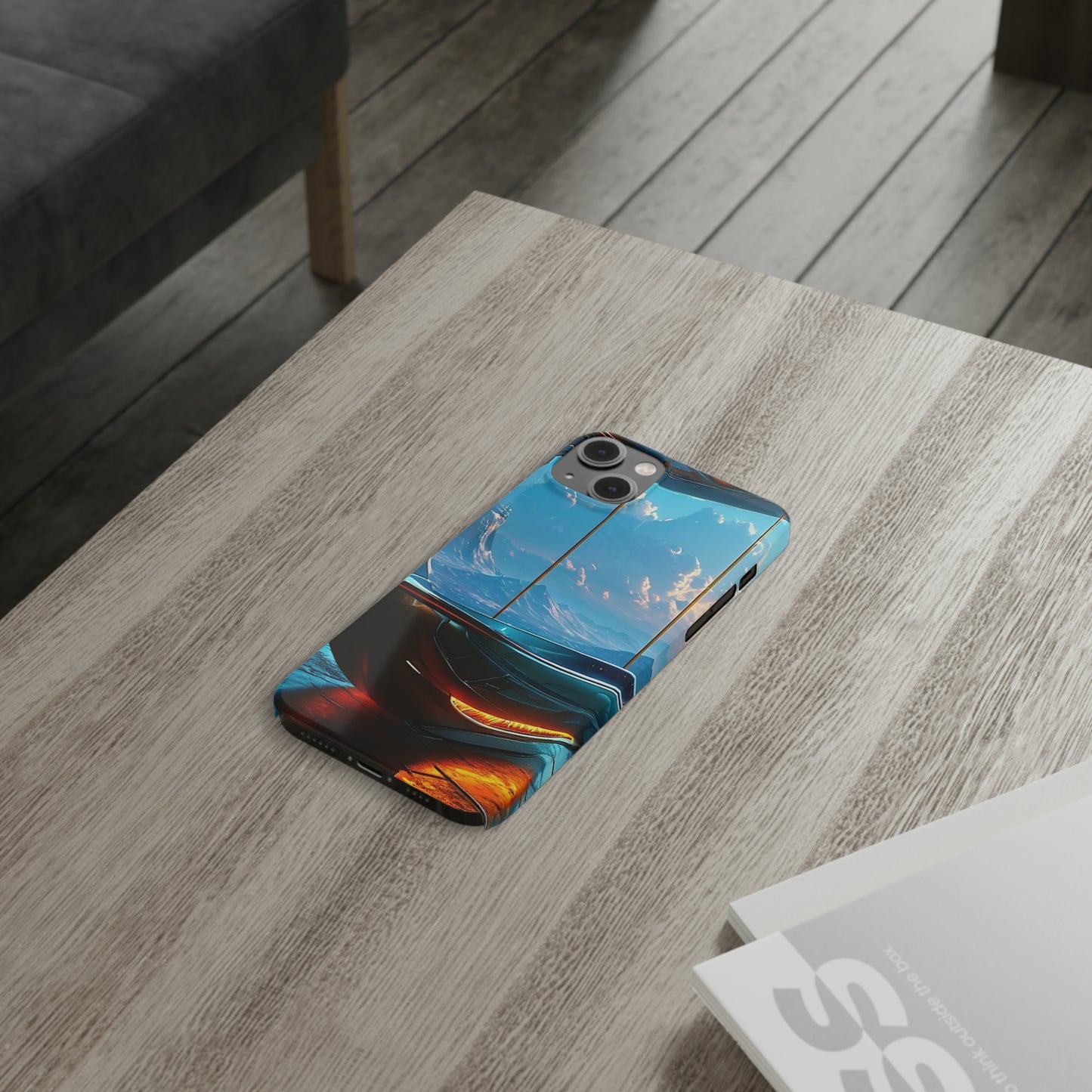 Flying Pod Slim Phone Case - Colorwink