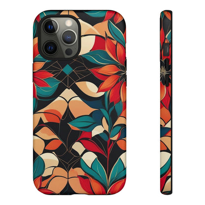 Flower Pattern Art Design Tough Case