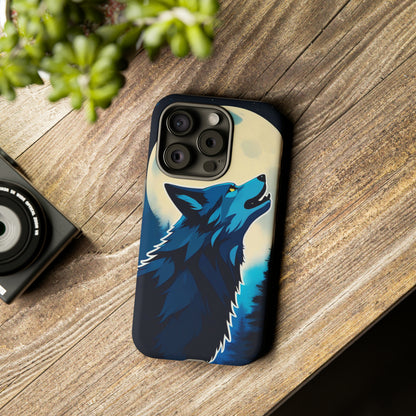 Wolf Howling Tough Case