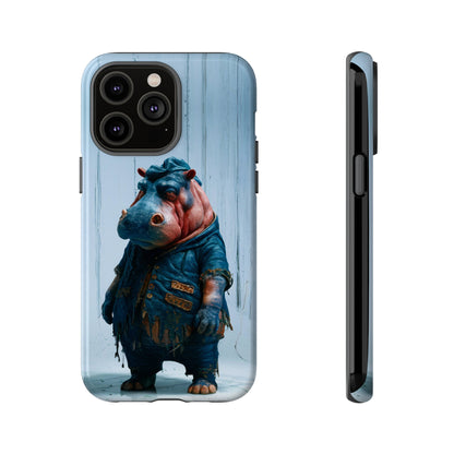 Tired Hippo Tough Case