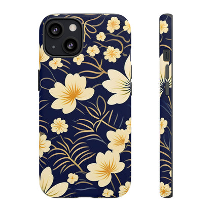 White Flower Art Tough Case