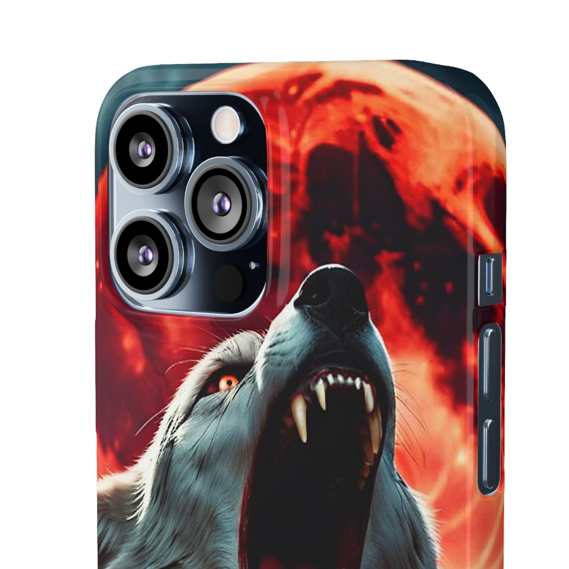 Fierce Wolf Snap Case - Colorwink