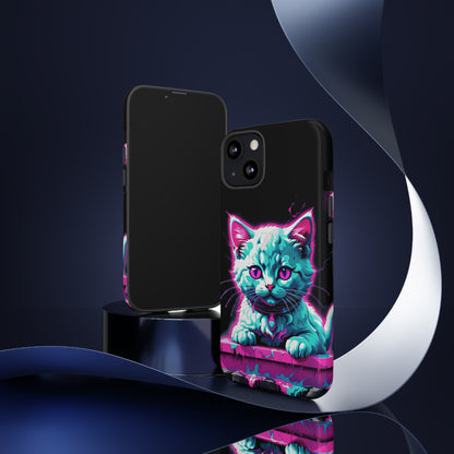 Neon Cat Tough Case