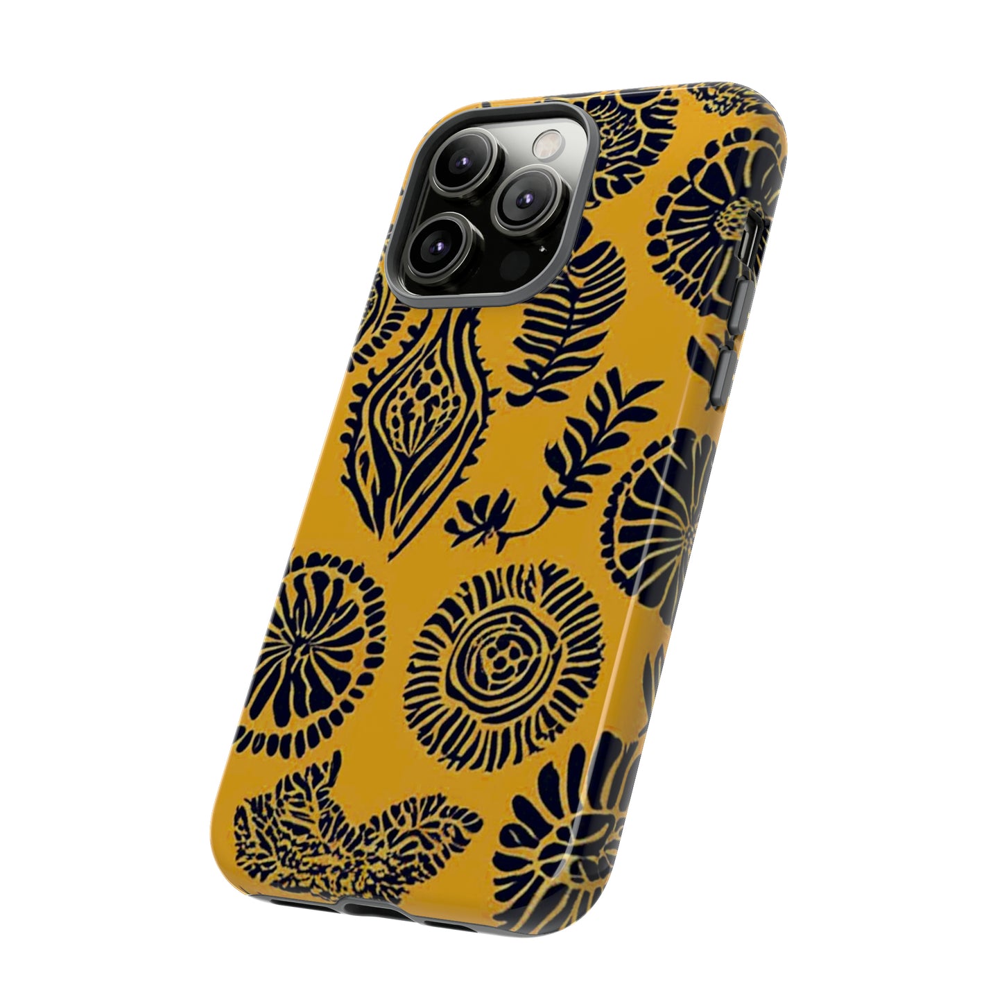 Yellow Pattern Tough Case