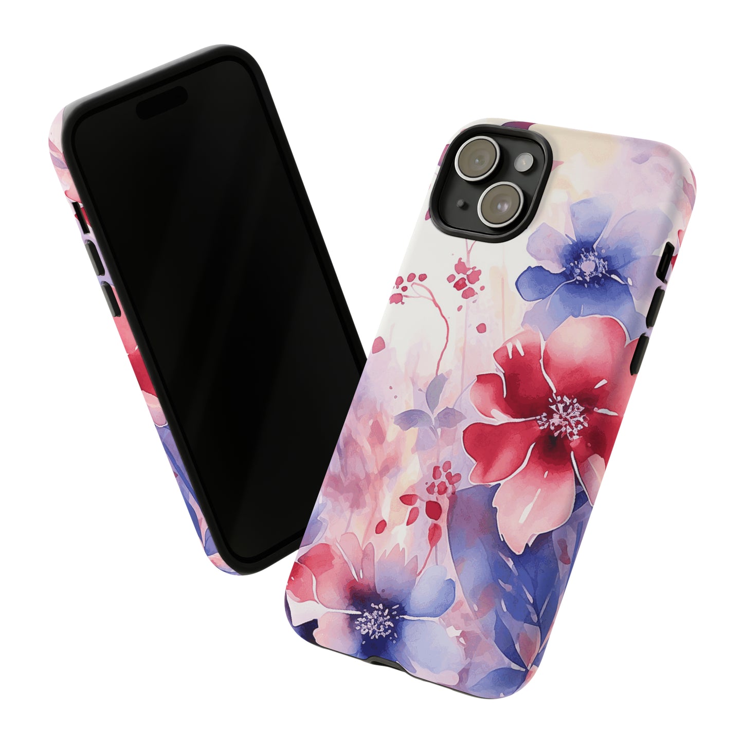 Floral I-phone Tough Case