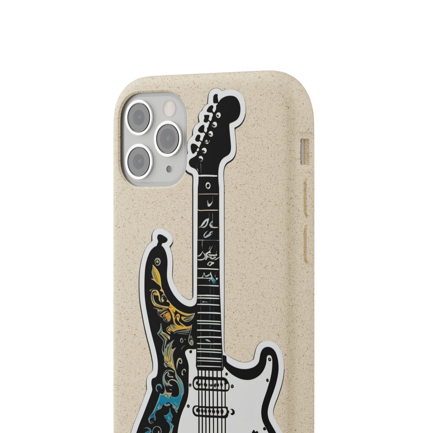 Artistic Guitar Trendy Biodegradable Cases