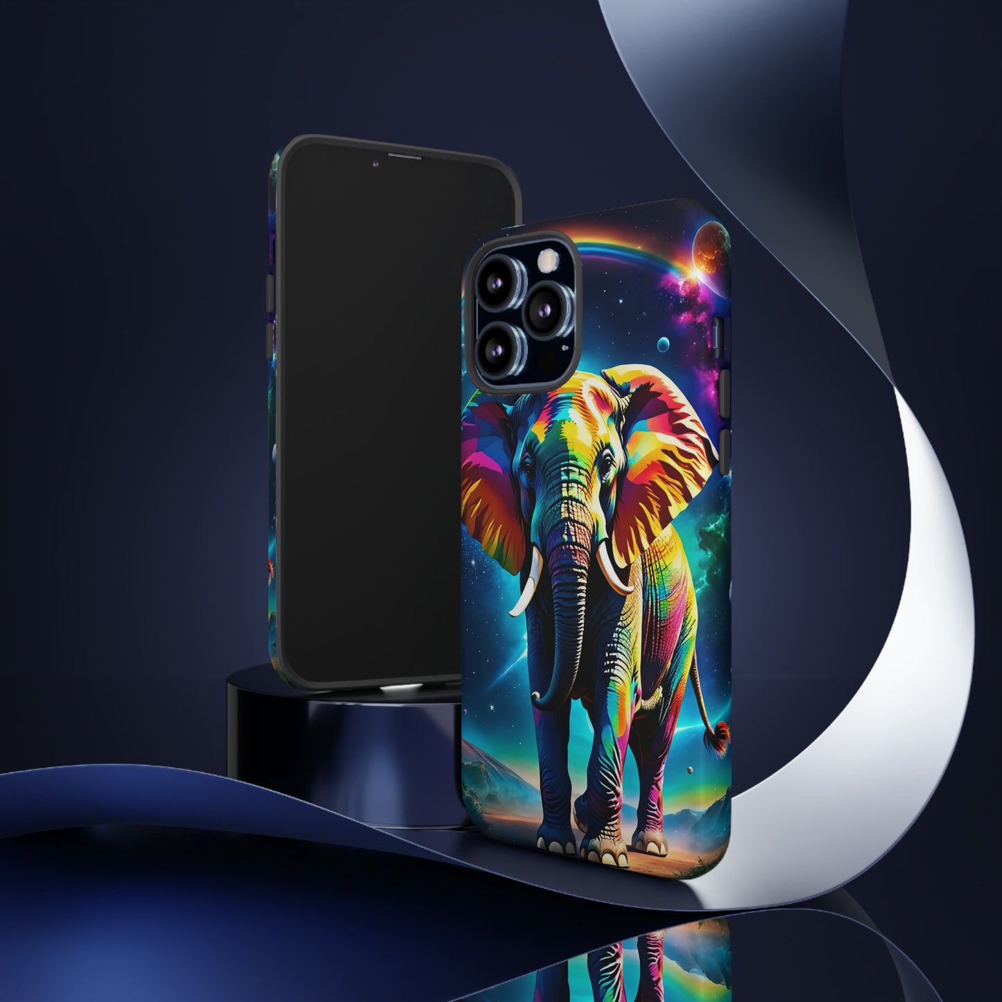 Psychedelic Elephant Tough Case