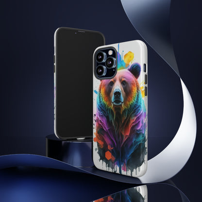 Trippy Bear Tough Case - Colorwink