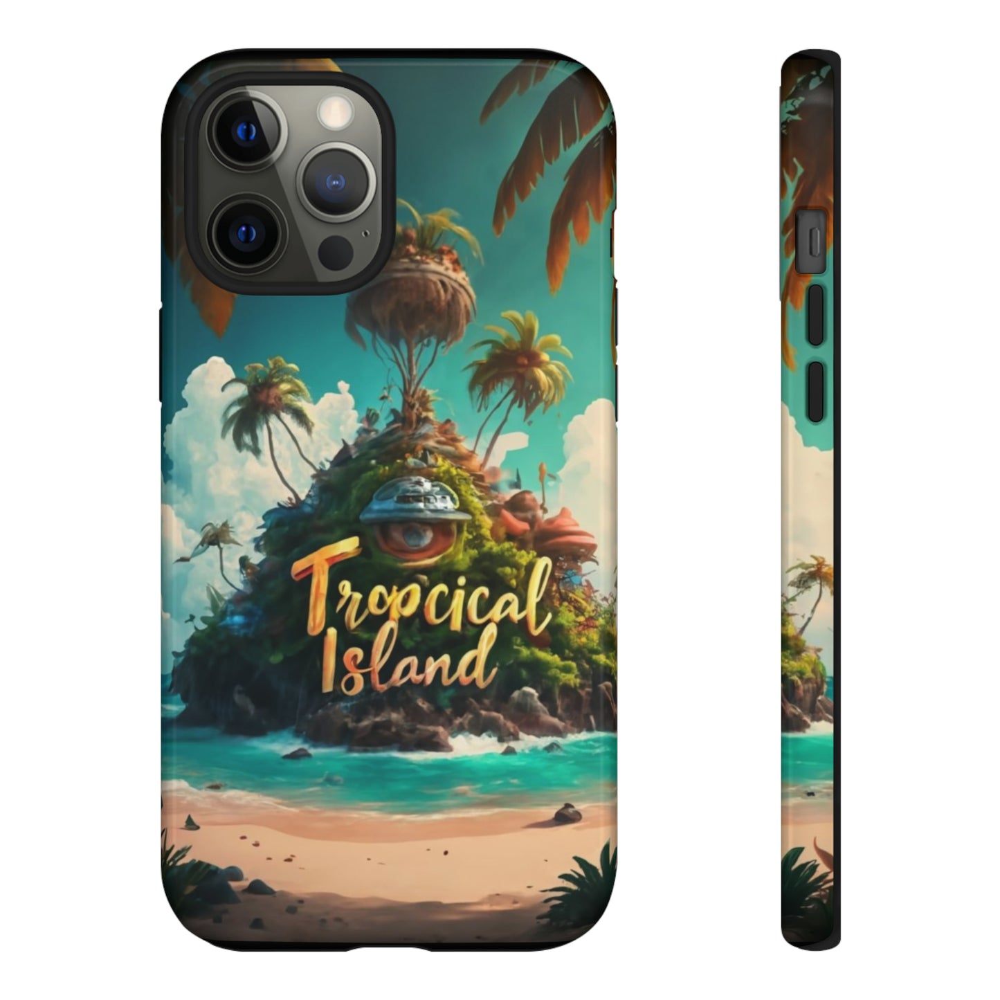 Tropical Island Tough Case