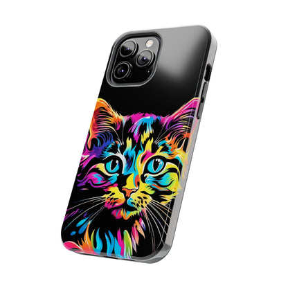 Psychedelic Cat Tough Case