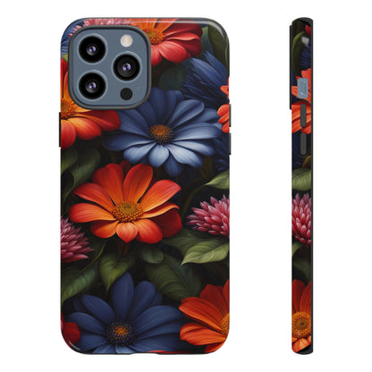 Flame Flowers Tough Case