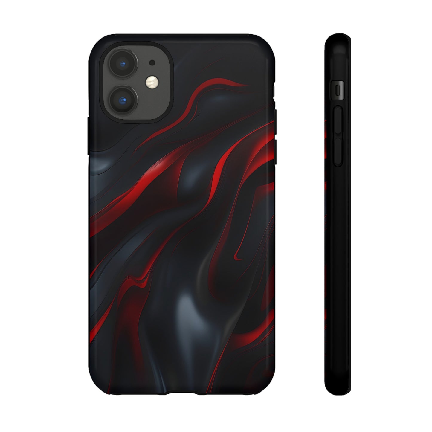 Red Black Tough Case