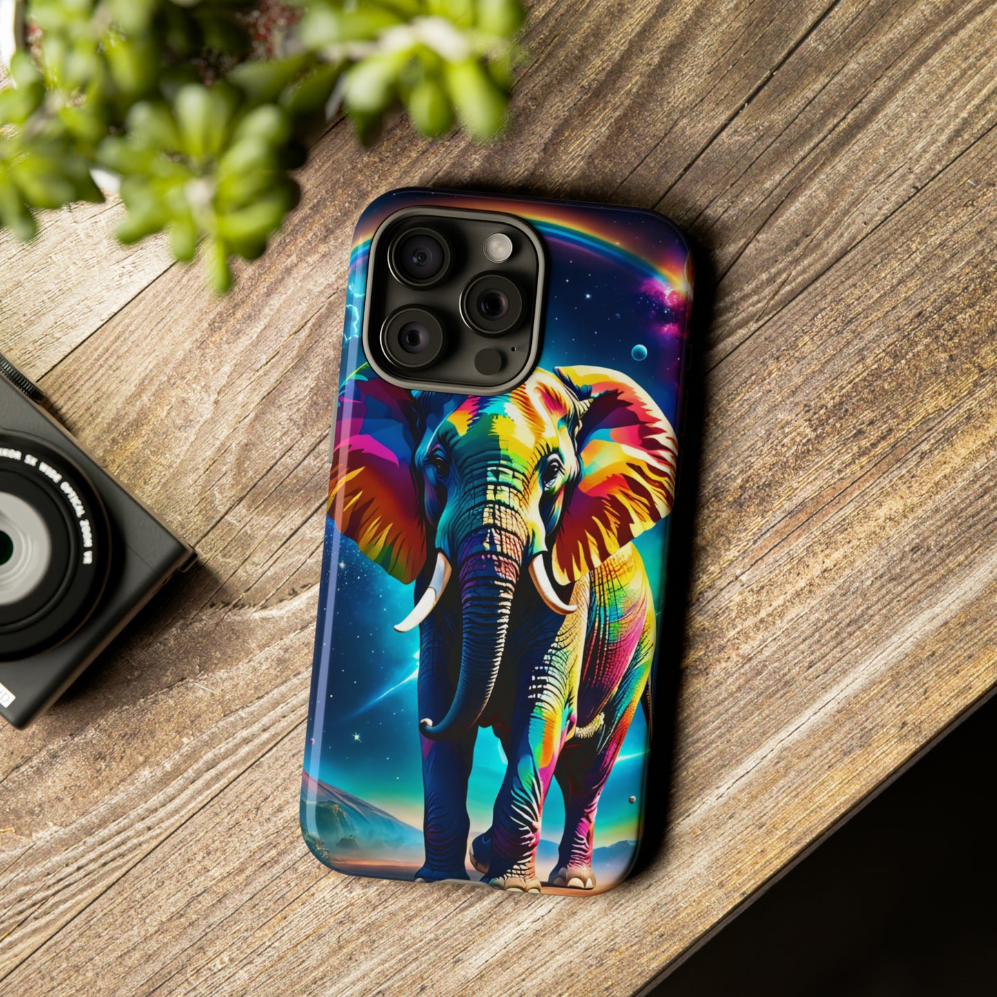 Psychedelic Elephant Tough Case