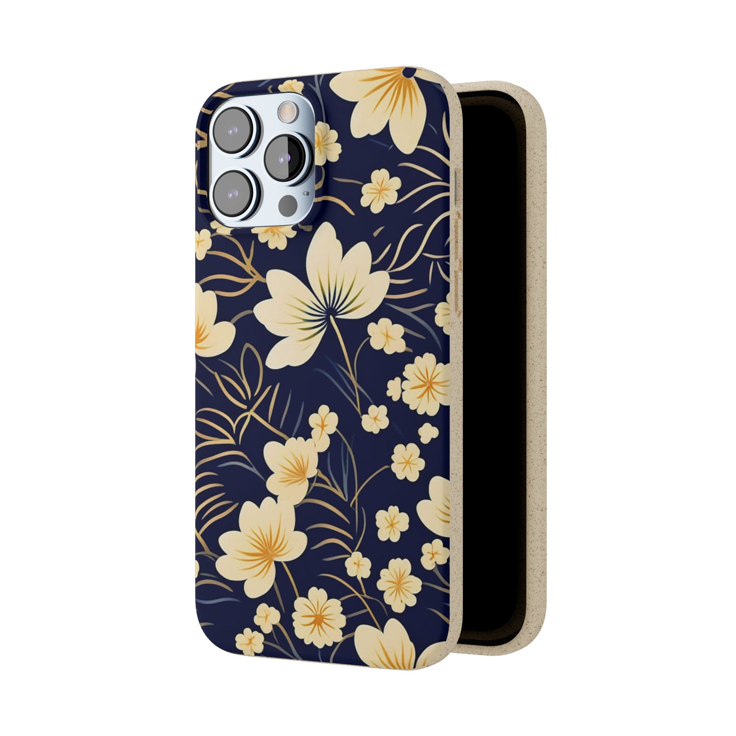 Flower Paint Biodegradable Case