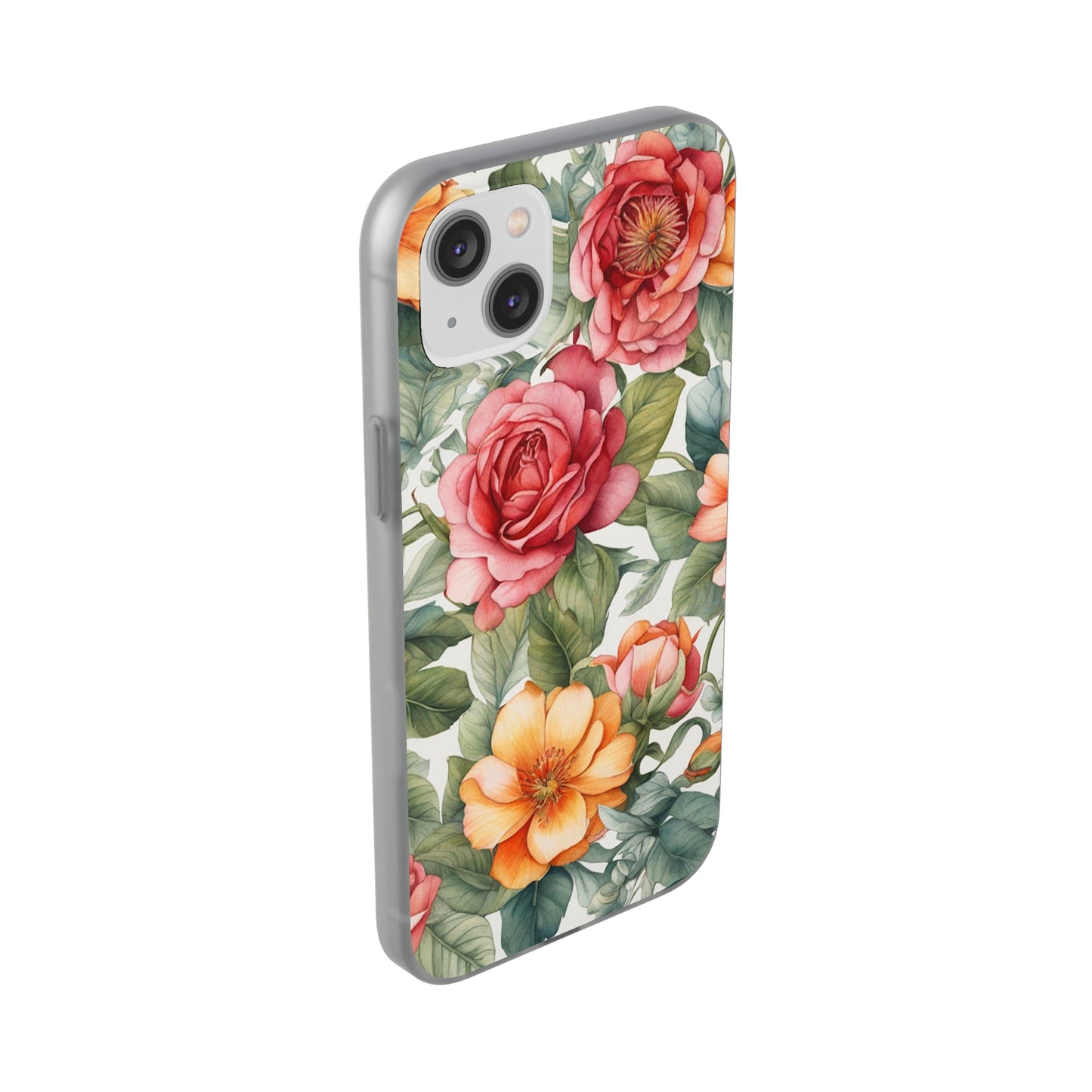 Flower Form Art Flexi Case - Colorwink