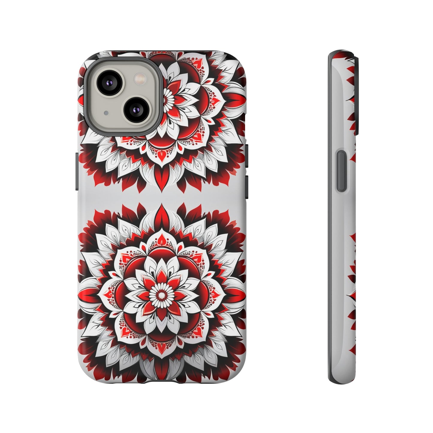 Flower Symmetry Pattern Tough Case