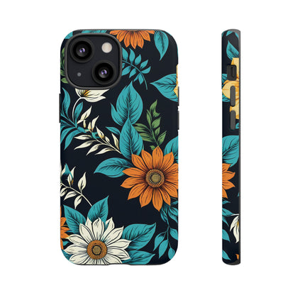 Flower Designs Pattern Tough Case