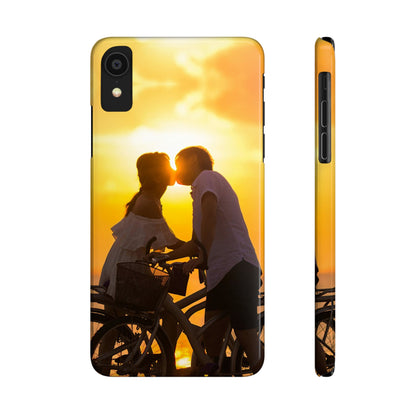 Sunset Kiss Slim Phone Case