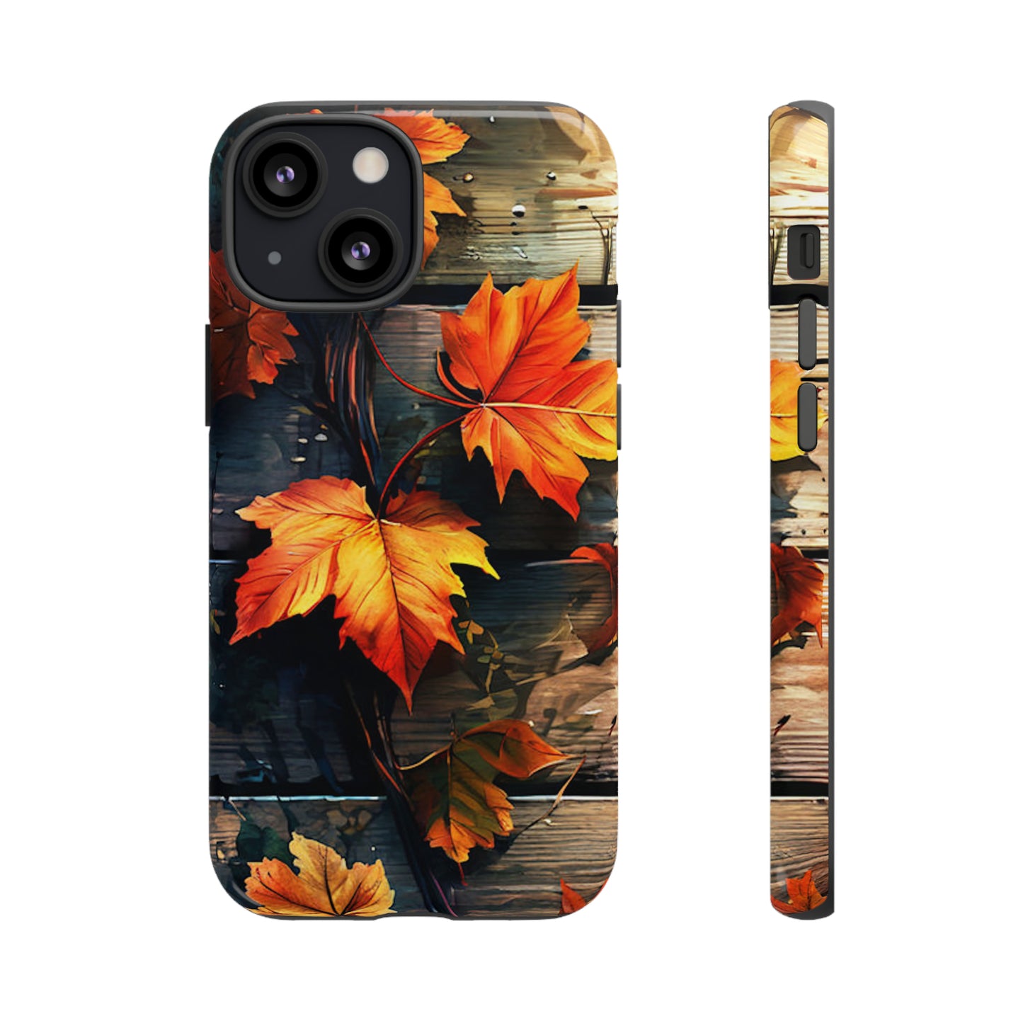 Leaf  Pattern Tough Case