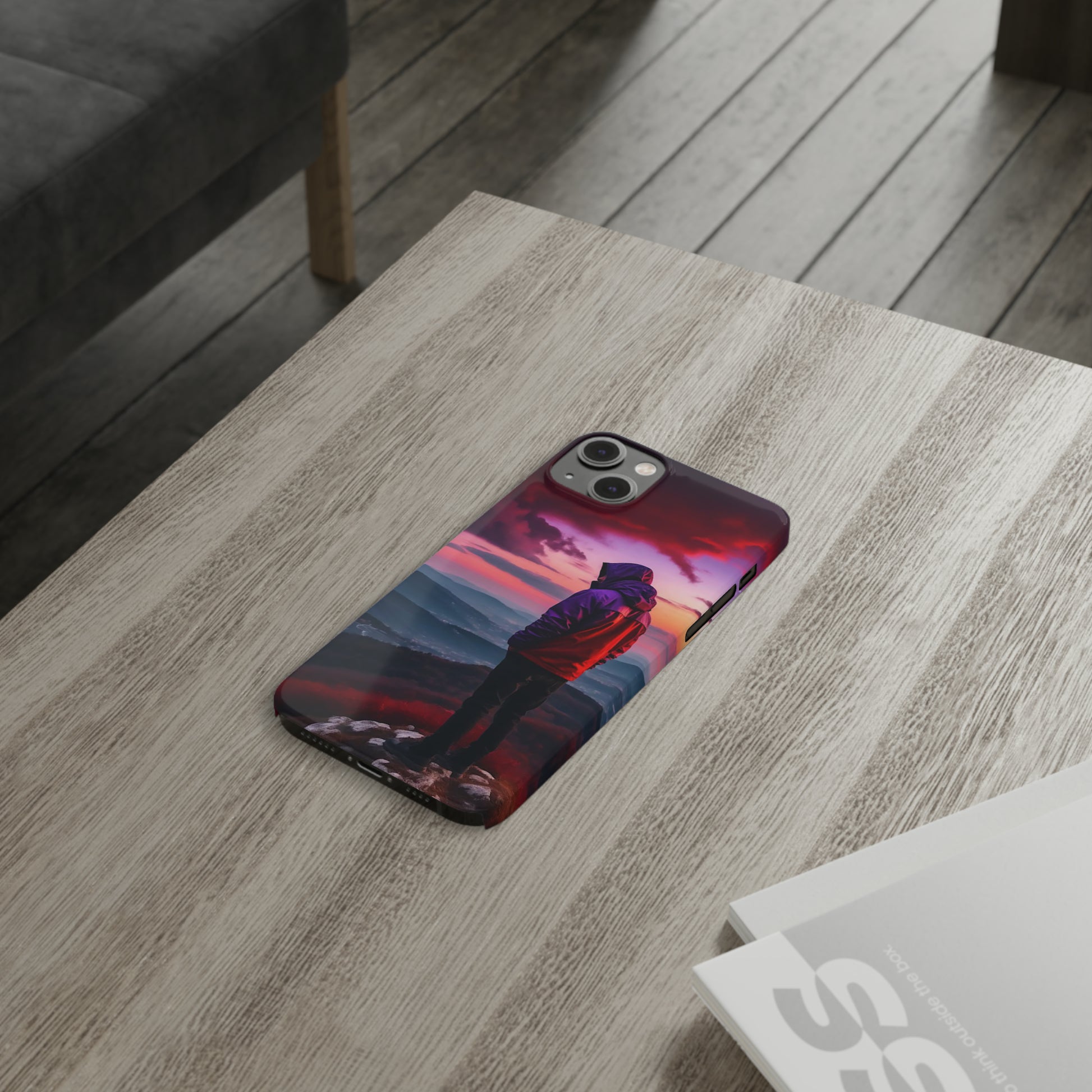 The View Slim Phone Cases - Colorwink