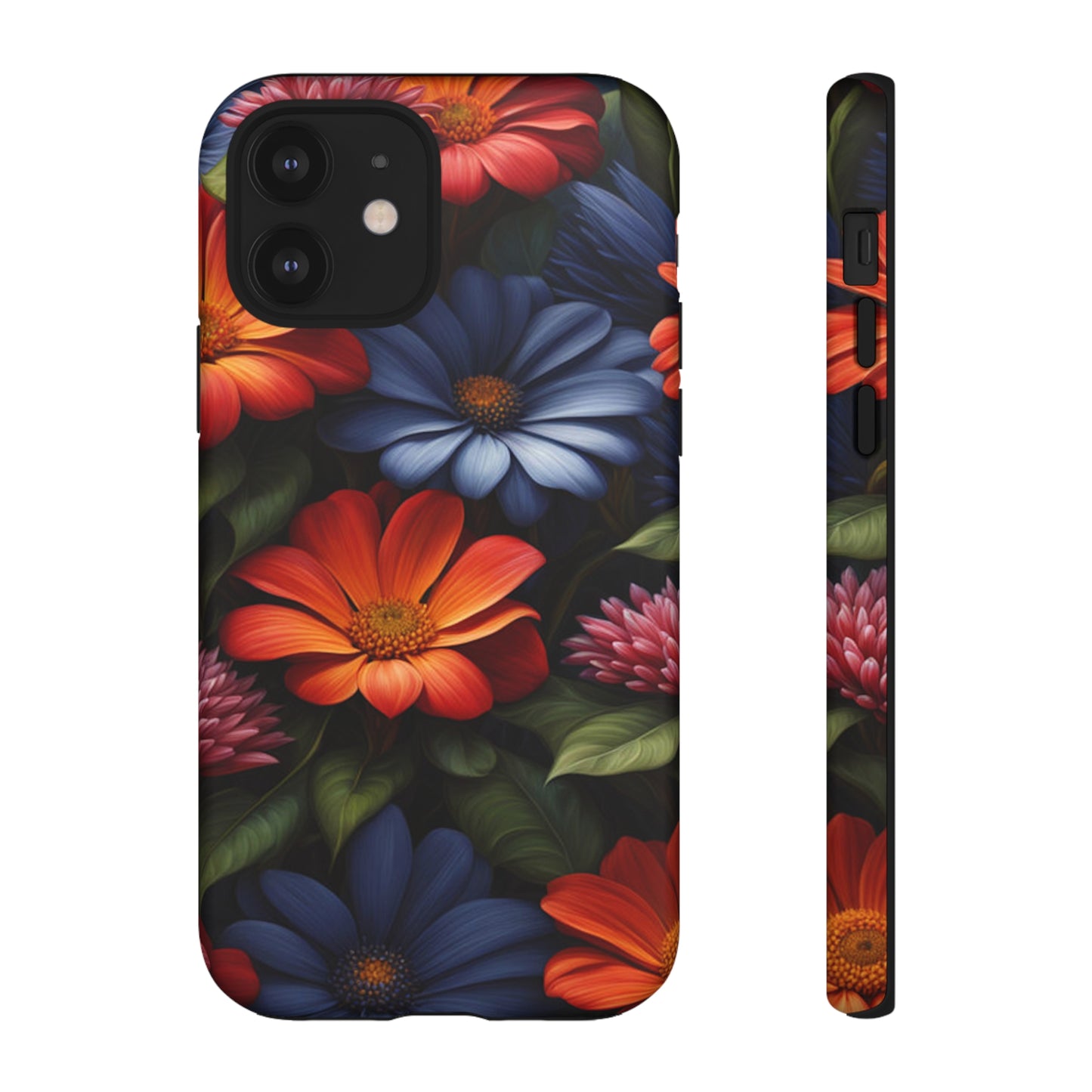 Flame Flowers Tough Case