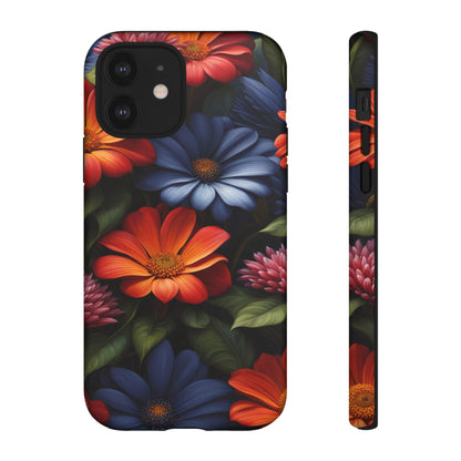 Flame Flowers Tough Case