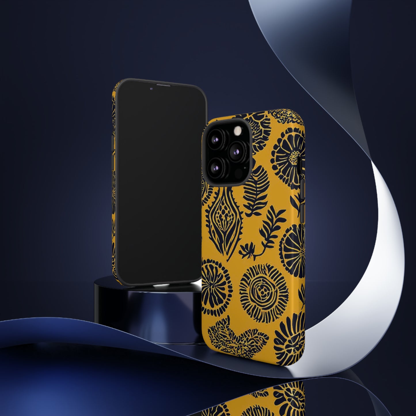 Yellow Pattern Tough Case