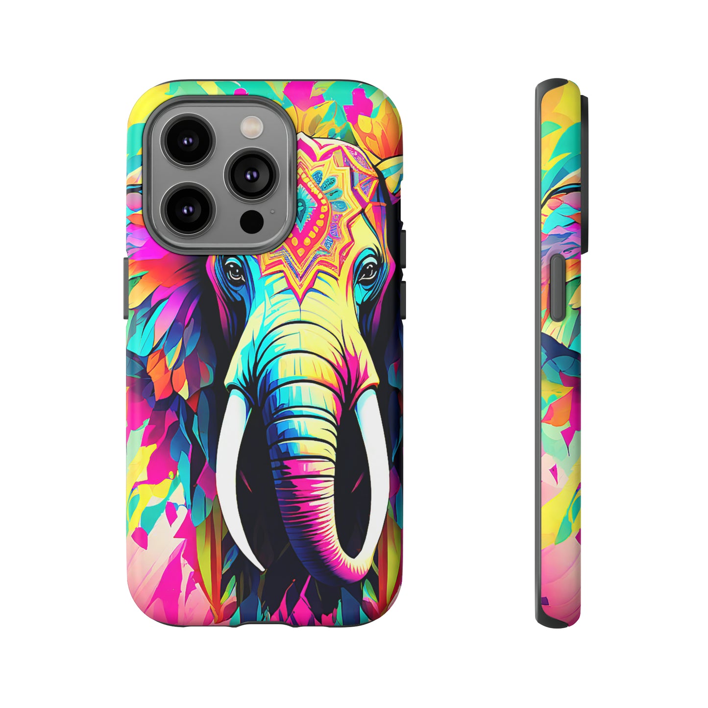 Psychedelic Elephant Tough Case