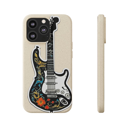 Artistic Guitar Trendy Biodegradable Cases