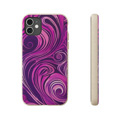 Abstract Illusions Biodegradable Case