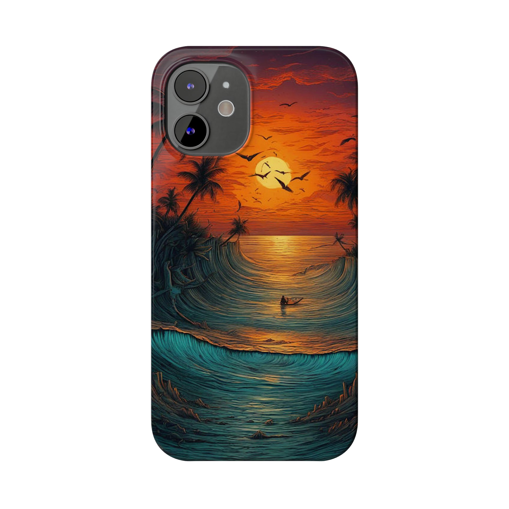 Golden Horizon Slim Case - Colorwink