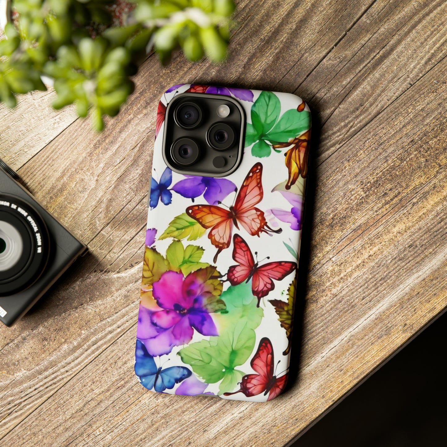 Butterfly Art Pattern Tough Case