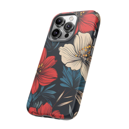 Two Flowers Tough Case