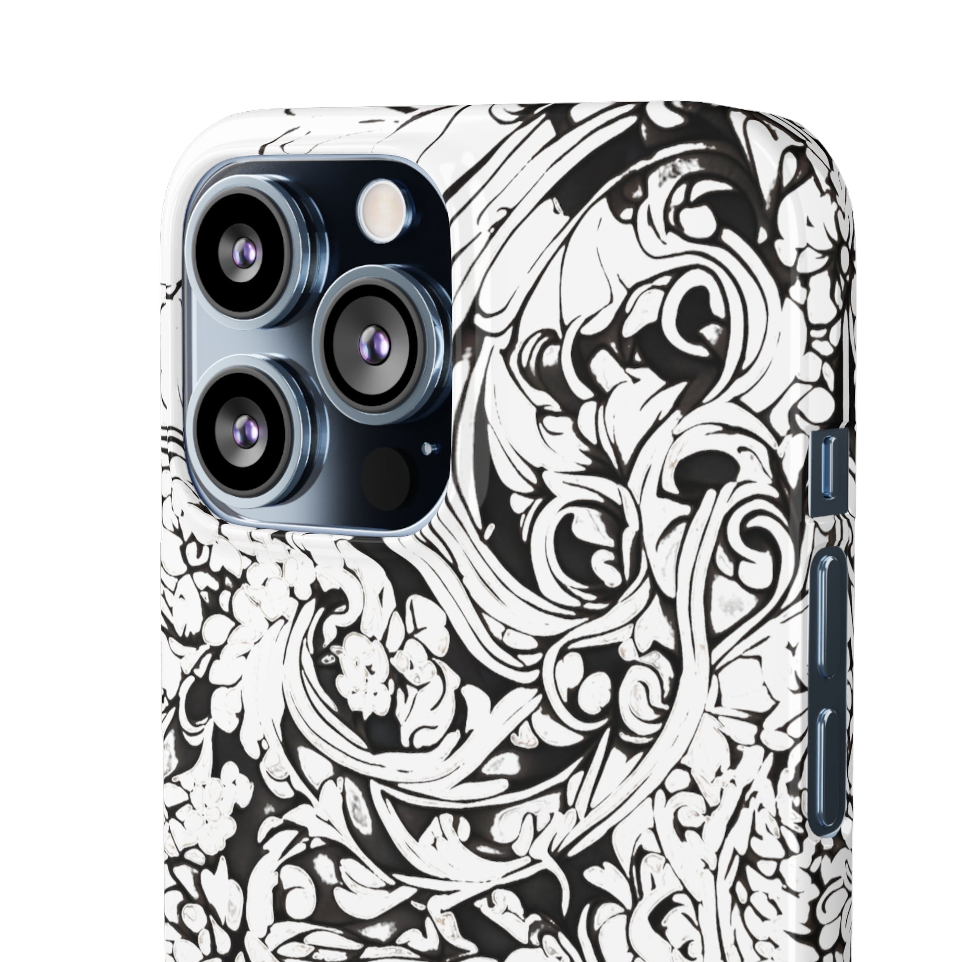 Floral Tattoo Snap Case - Colorwink