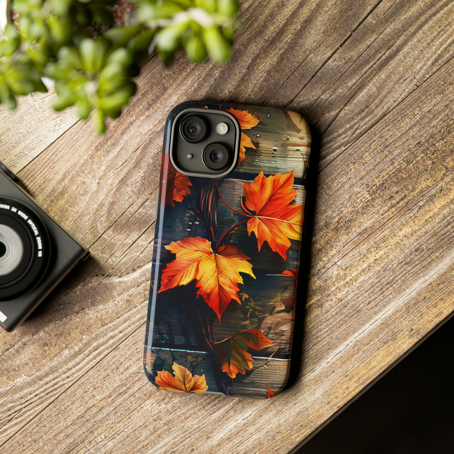 Leaf  Pattern Tough Case